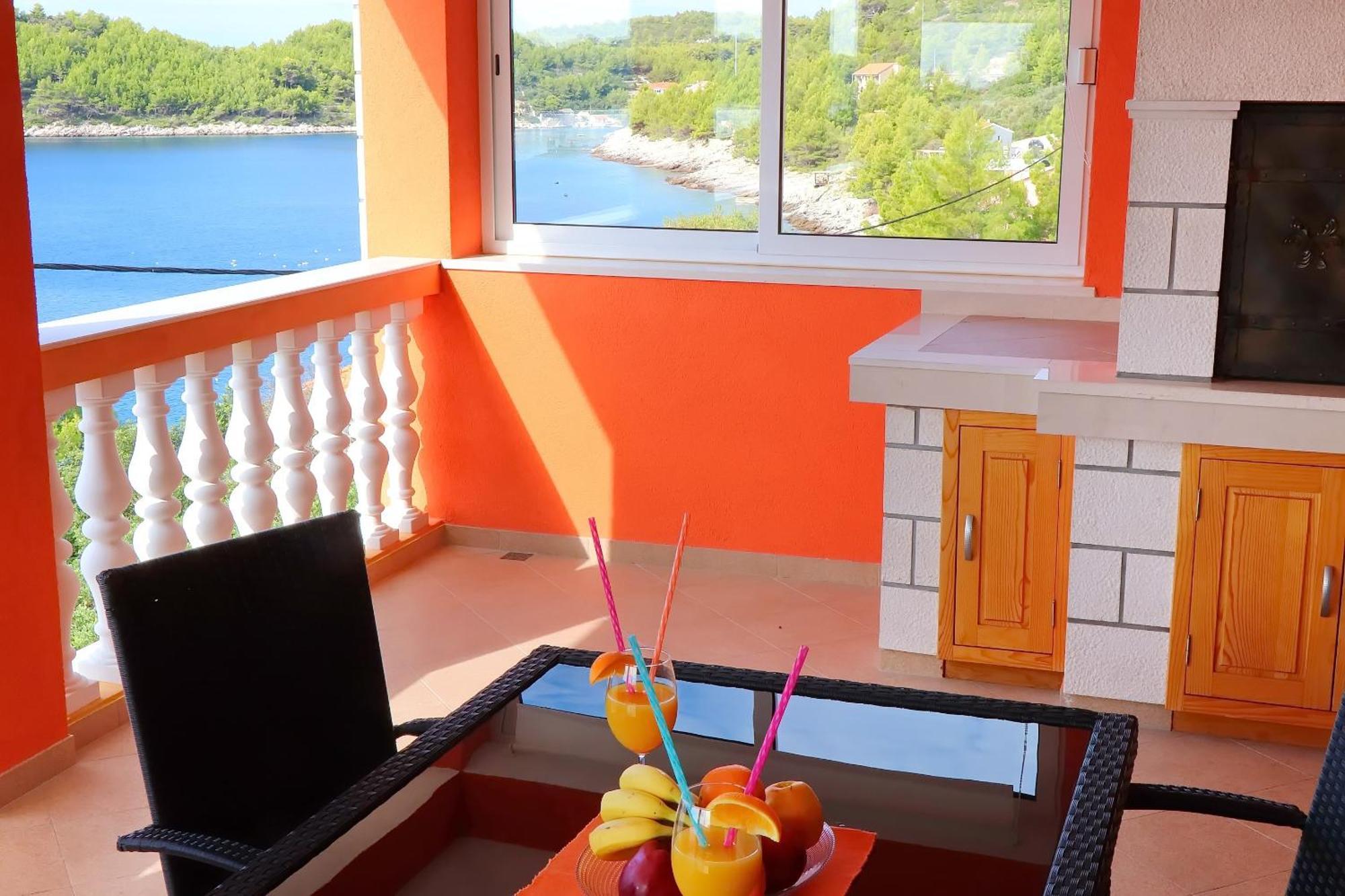 Holiday Home Adriatic View بريسبا الغرفة الصورة
